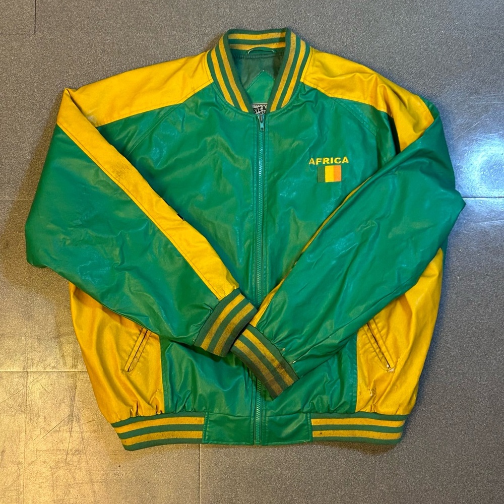 AFRICA LEATHER JACKET